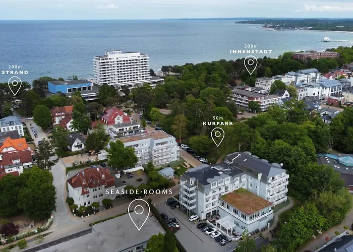 Seaside - Zentrales Design-apartment Mit Balkon & Parkplatz - 2 Minuten Zum * Timmendorfer Strand